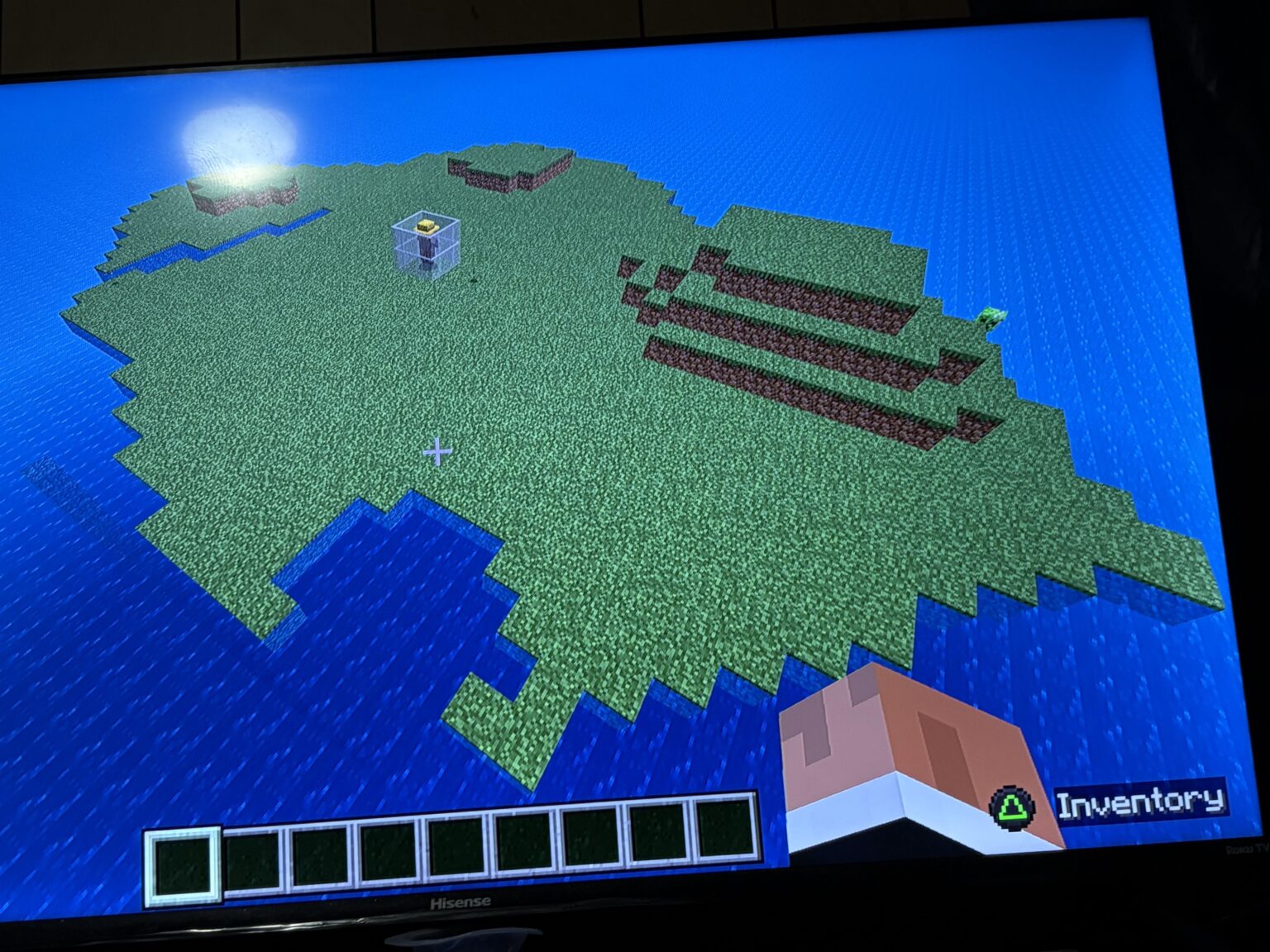 誰でもこのようなより大きなスケールの種子と、より細長いバナナの形をした島を持っています。