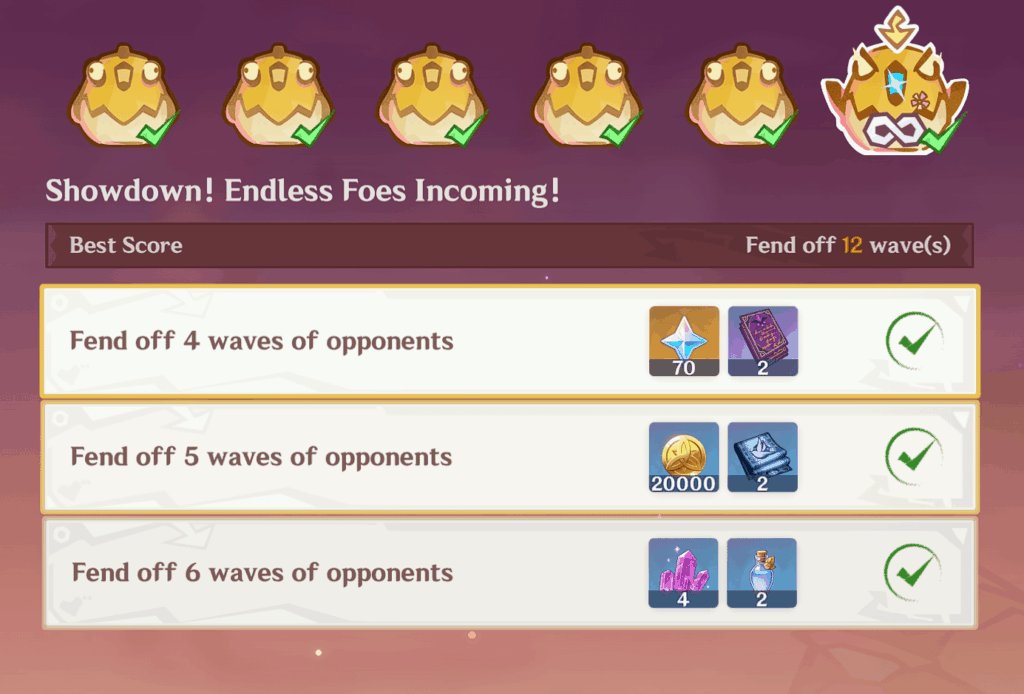 皮肉なことに、彼らはそれをエンドレスと名付け、12の波で停止しました