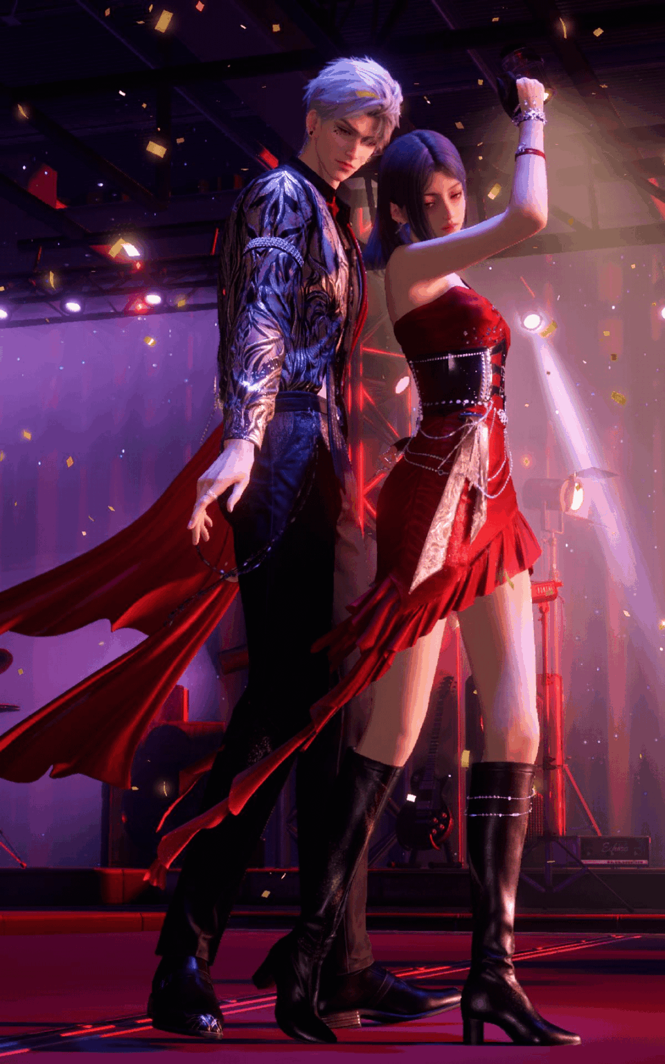 ❤️🧡ダンス💙テンプレート💜💛[QRs at the end]