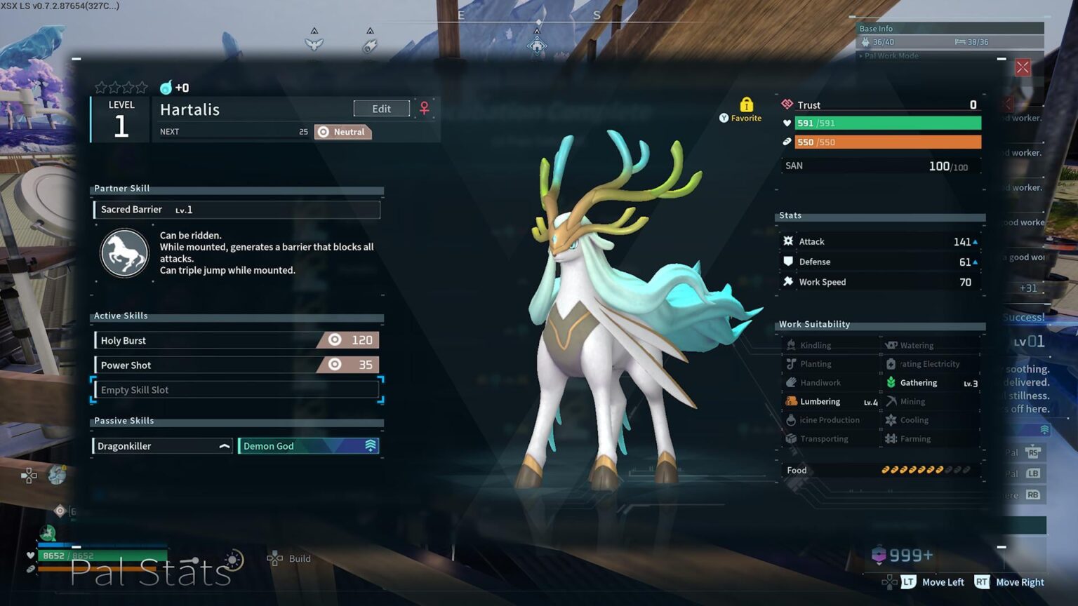 卵777個を経て、ようやくハルタリスに魔神をゲットしました🥹