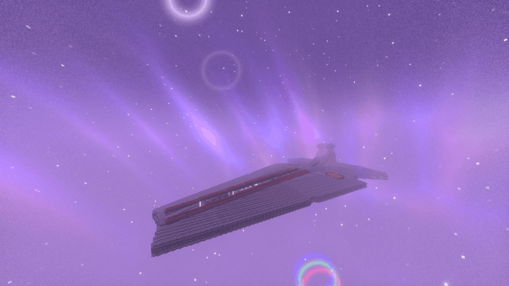 スター・ウォーズのヴェネター級スター・デストロイヤーを中身が充実したものを作りました（皆さんの意見を聞かせてください）