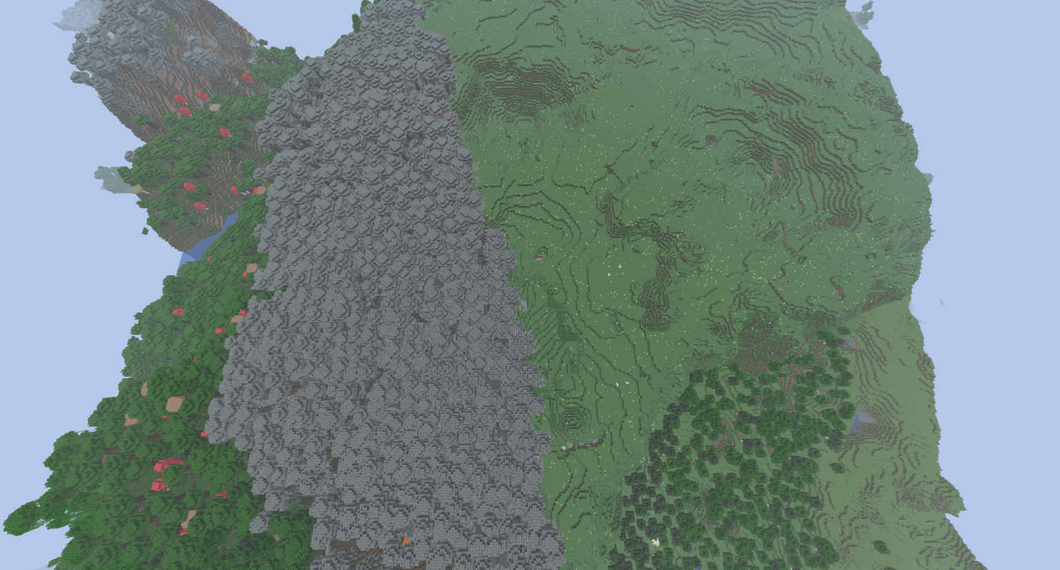 ハッピービルとバマータウンを見つけました