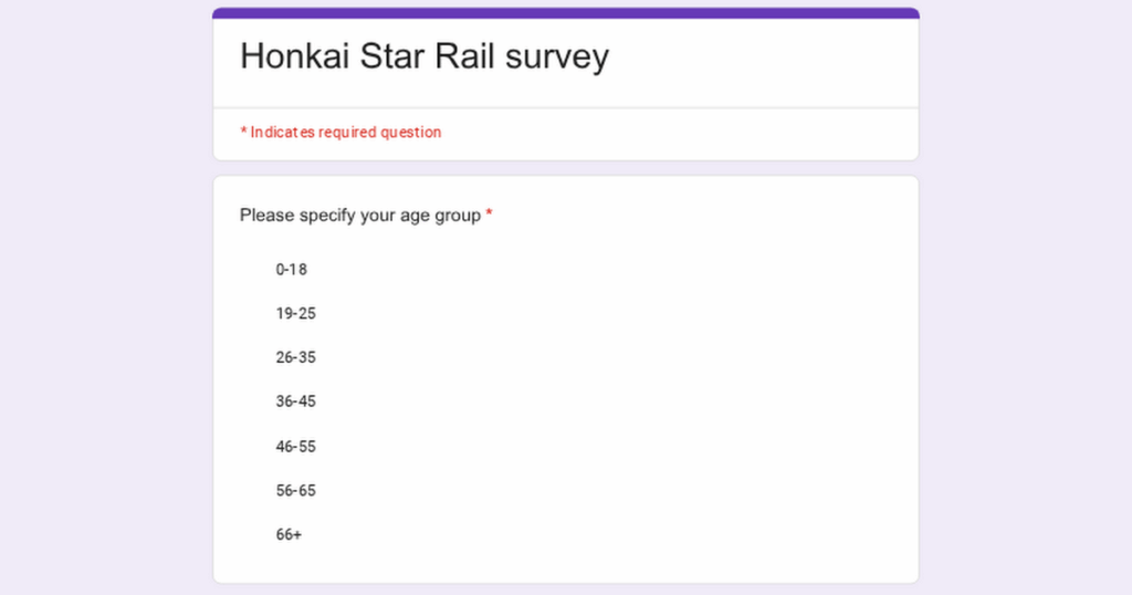 キャラクターデザインに関するアンケート
