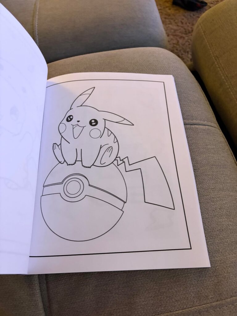 パルワールドの良い塗り絵はありますか？