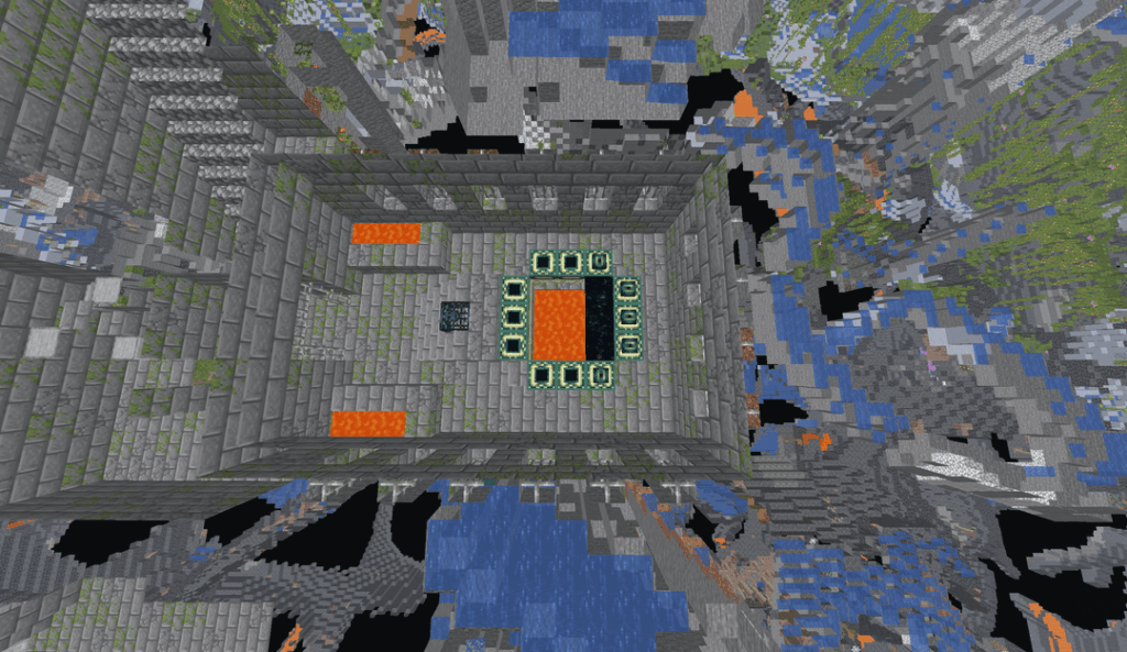 動作不良のエンドポータルシード