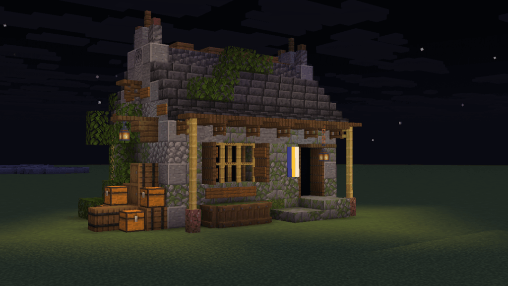 苔むしたスターターハウス、建てました!!