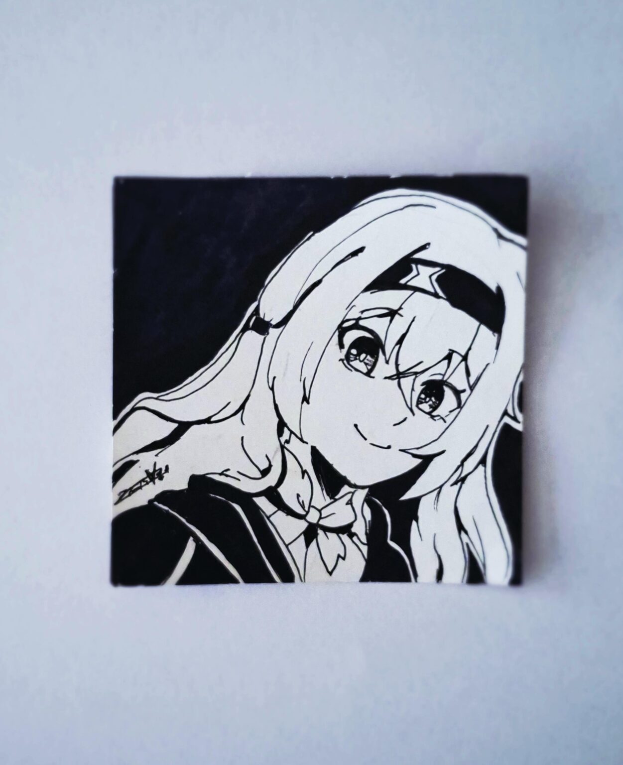 職場でのホタルの落書き