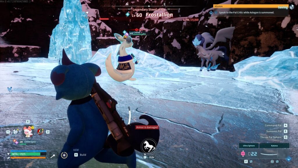 私とお気に入りのチラーが最初のレジェンドを倒しました