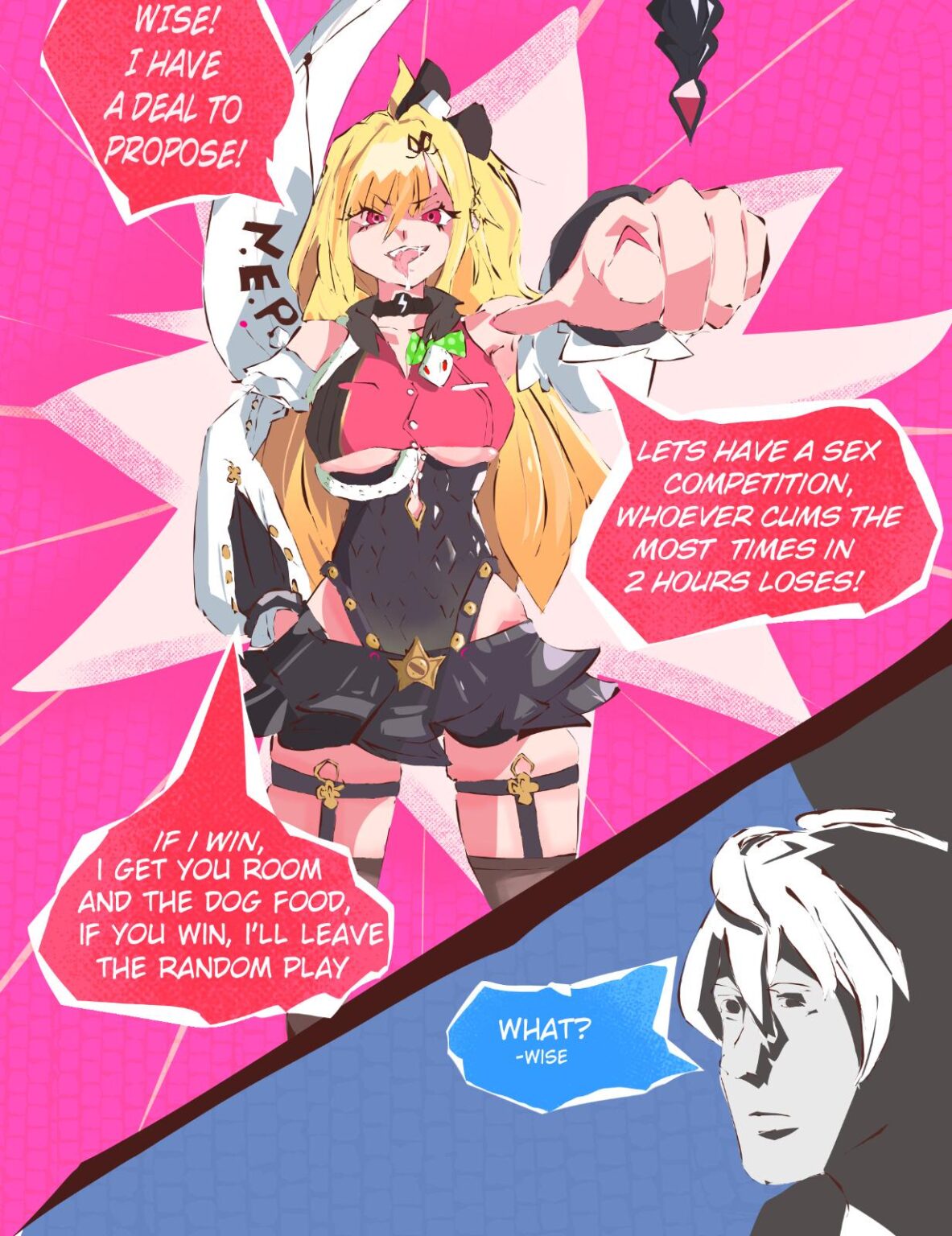 何？ - ワイズ (@floweryie22 より)