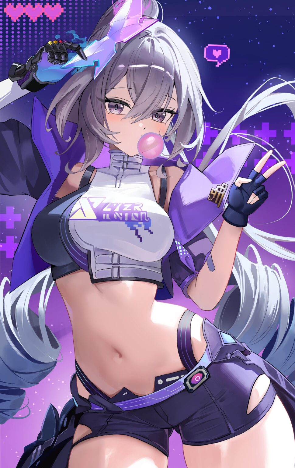 シルバーの腹部 (By Luto)