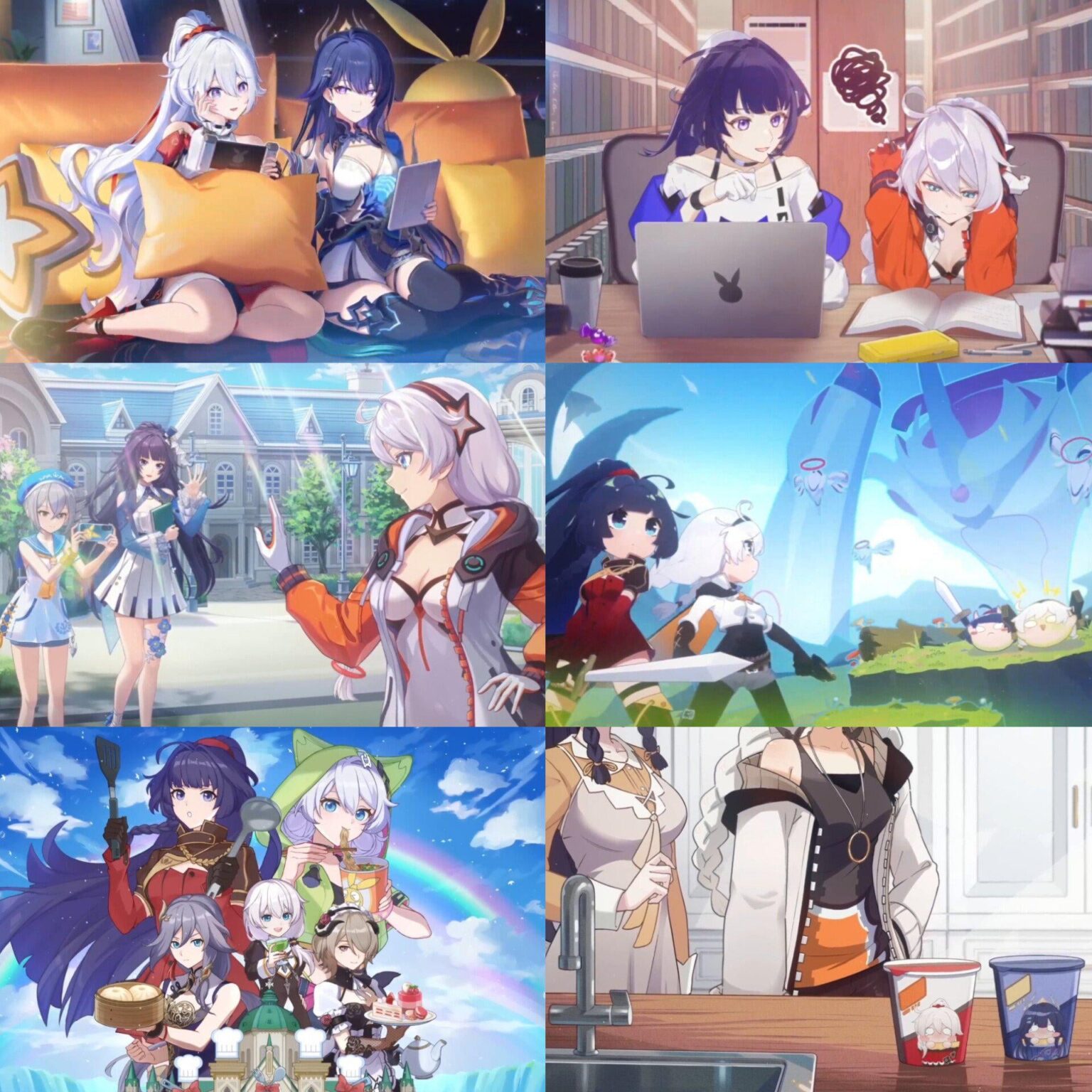 本海が存在しなかったら自分たちの生活がどうなるかを想像するキアナとメイ 🥹