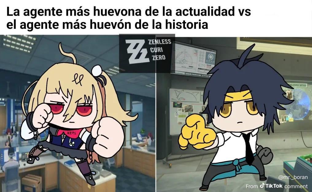 現代の怠惰エージェント vs 歴史の怠惰エージェント (ゼンレスクリゼロ)