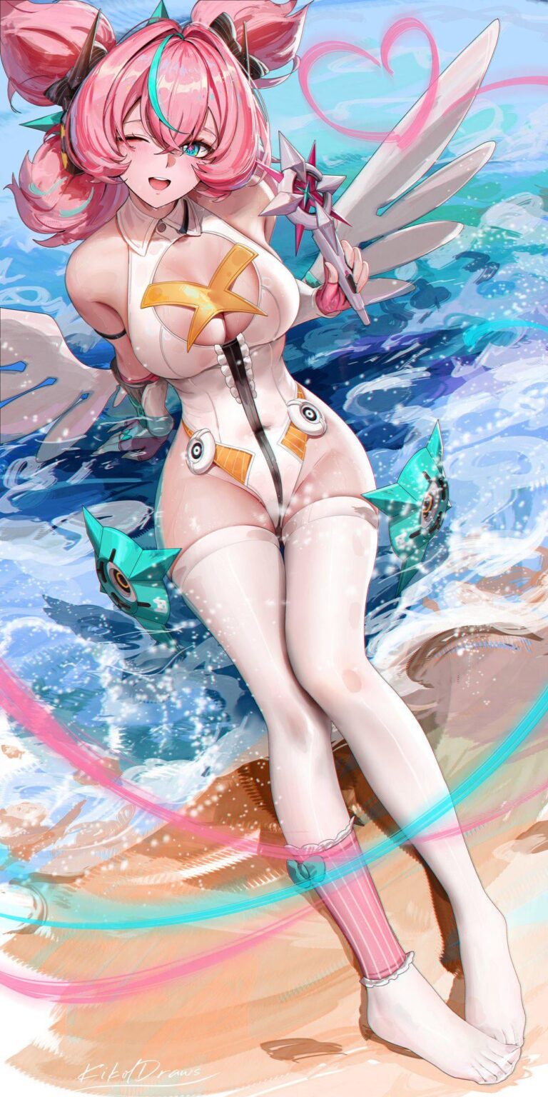 水着アリア（アート：Kikoldraws）