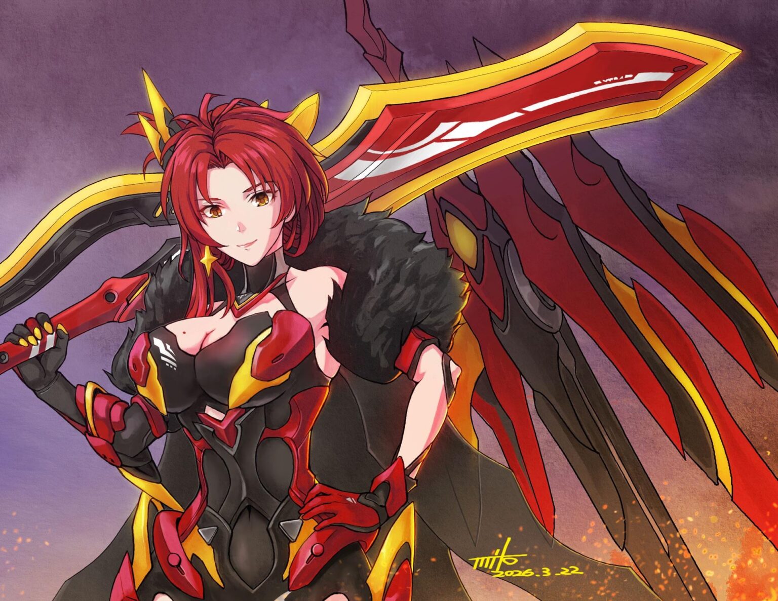 ヴァーミリオンナイト - @mitohakuren