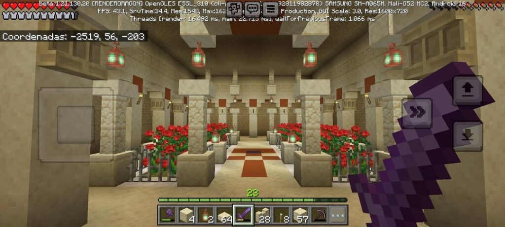 砂漠の真ん中に地下庭園を作りました。