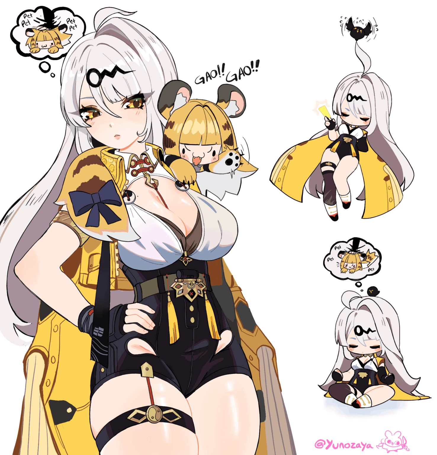 Yixuan doodles (OC) (ユノザヤ)