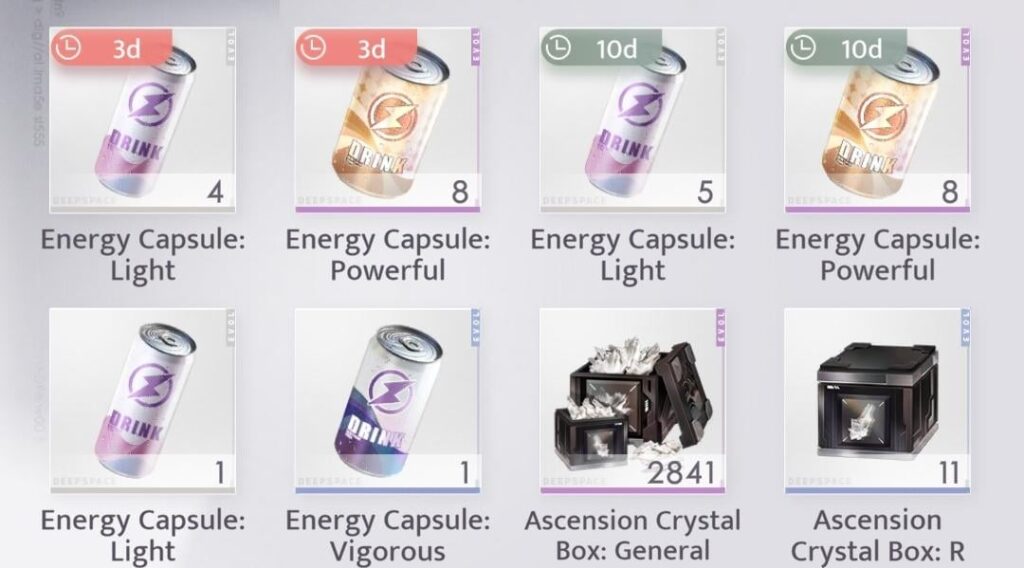 節約していた場合は…エネルギー カプセルを使用することを忘れないでください。