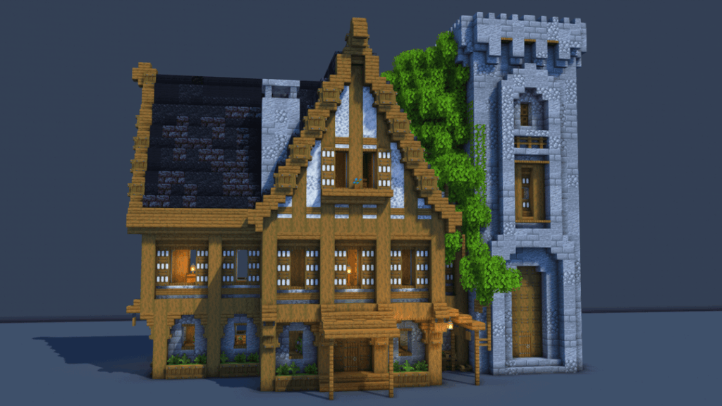 Minecraft 中世の家 – 居心地の良いサバイバル基地