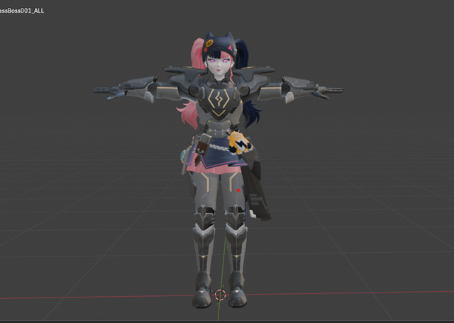 ゾーイは軽量ヘキソライトアーマーを着てクールに見えます