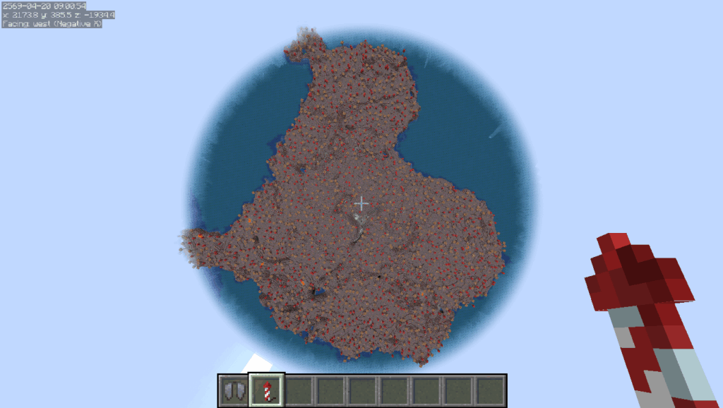 Distant Horizo​​nsを使用して、文字通りの「キノコ大陸」を見つけました。広すぎて海が見えない！