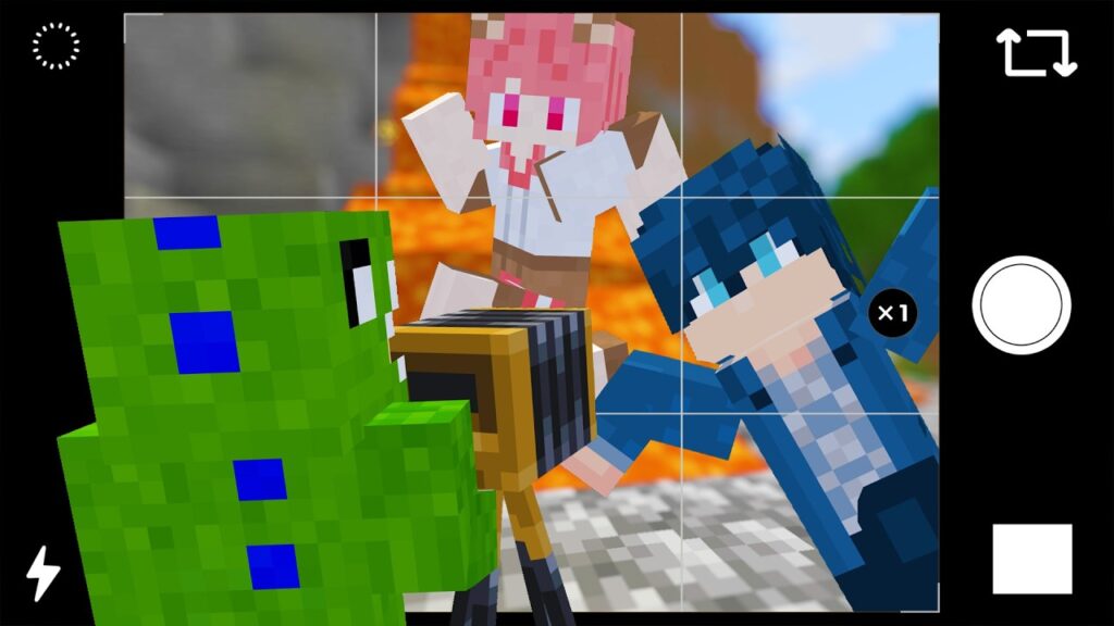 カメラを向けられたらポーズを決めろ!【マインクラフト】 カメラを向けられたらポーズを決めろ!【マインクラフト】