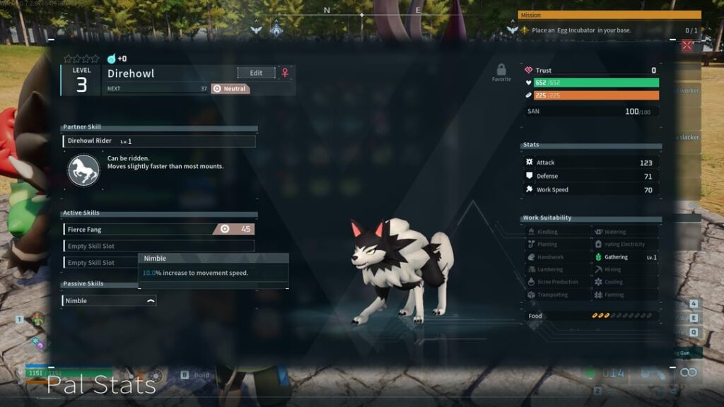 完璧なダイアハウルのために純粋なマウント統計を蓄積しています