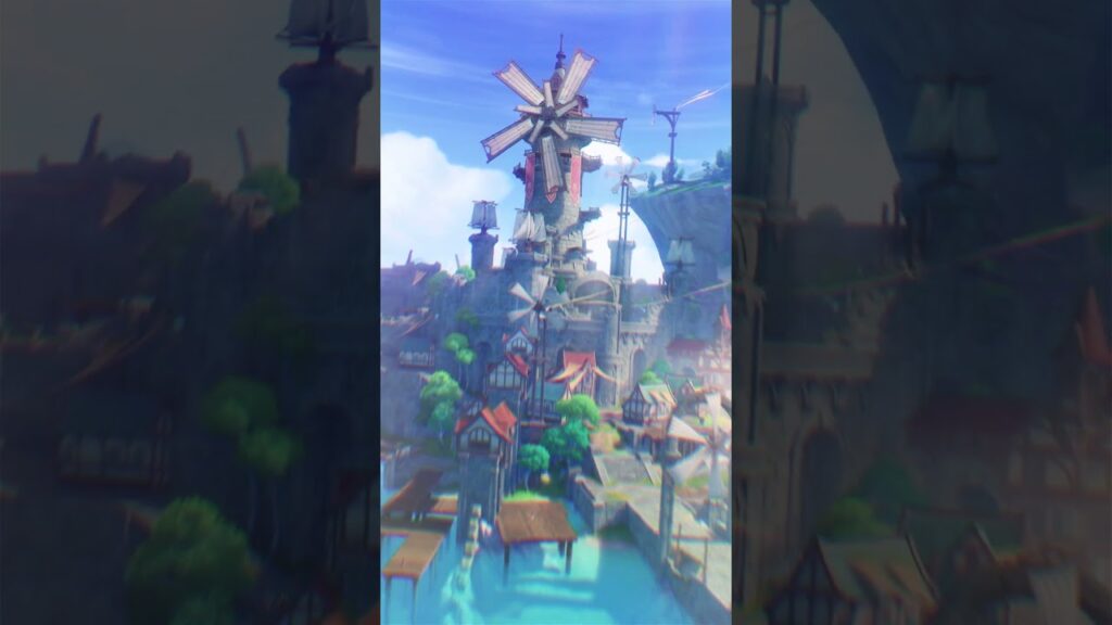 【原神】千風の交わる港 #原神 【原神】千風の交わる港 #原神