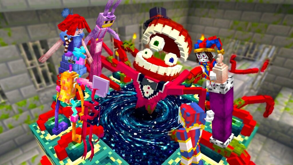 "アメイジングデジタルサーカス"が協力してくれる世界【マイクラ】