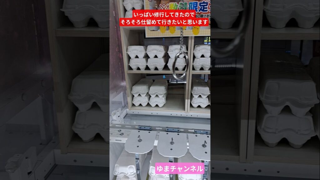 【クレーンゲーム】難しいLフック攻略 これで終焉を迎えるの巻#クレーンゲーム攻略 #クレーンゲーム #プライズ獲得 #ショート動画 #ゆまチャンネル#フック設定