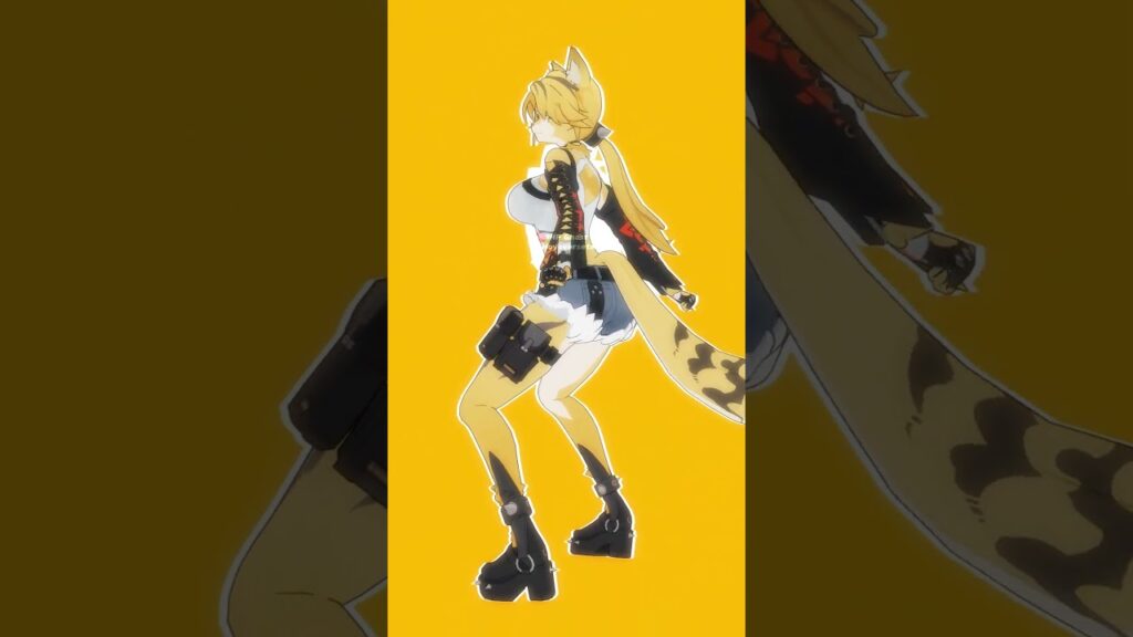 PULCHRA  - IT HURTS A LITTLE【ゼンレスゾーンゼロ:ZZZ MMD／4K／60FPS】 #zzz #shorts #pulchra