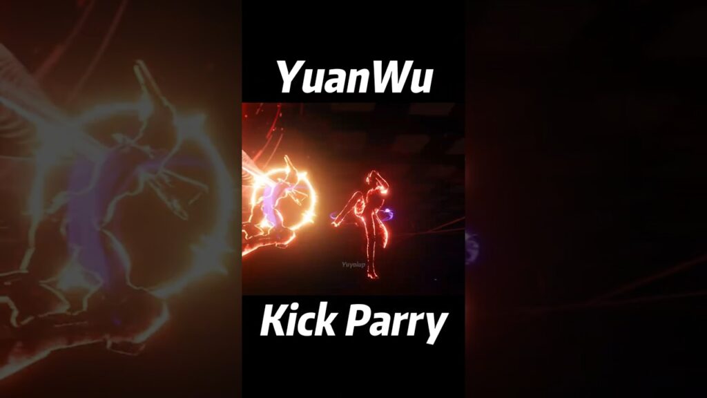 Yuanwu Kick Parry Hyvatia is cool . #鸣潮 #wuwa #wutheringwaves