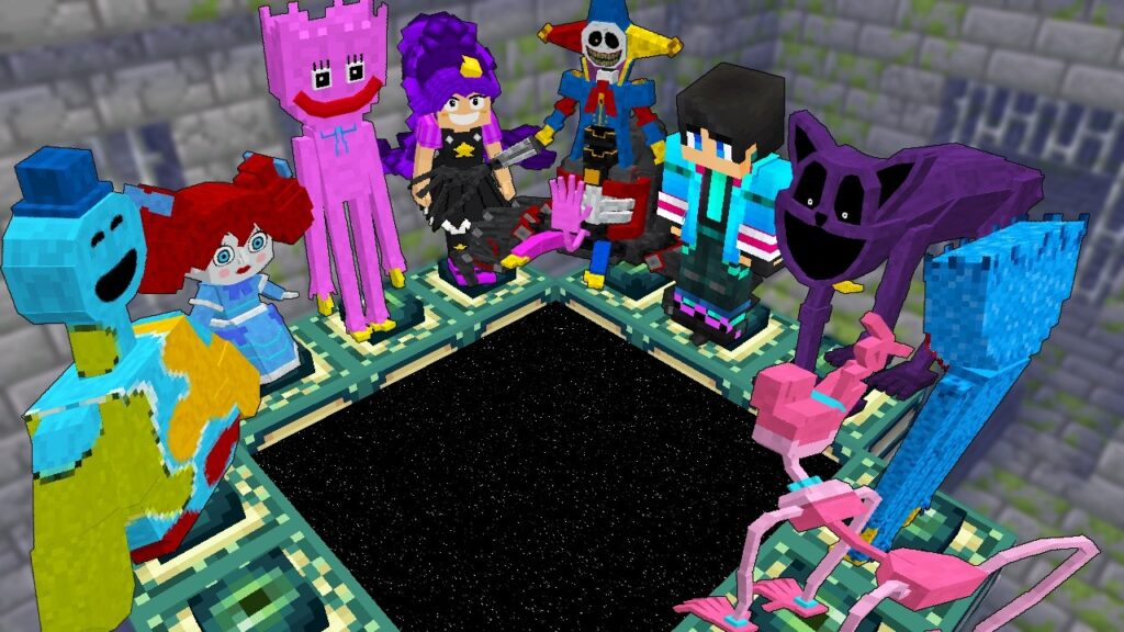 ポッピープレイタイムが仲間になるマインクラフト【 マイクラ / マインクラフト 】