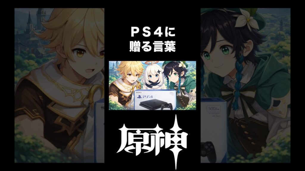 【原神】ＰＳ４に贈る言葉#shorts【げんしん/Genshin】