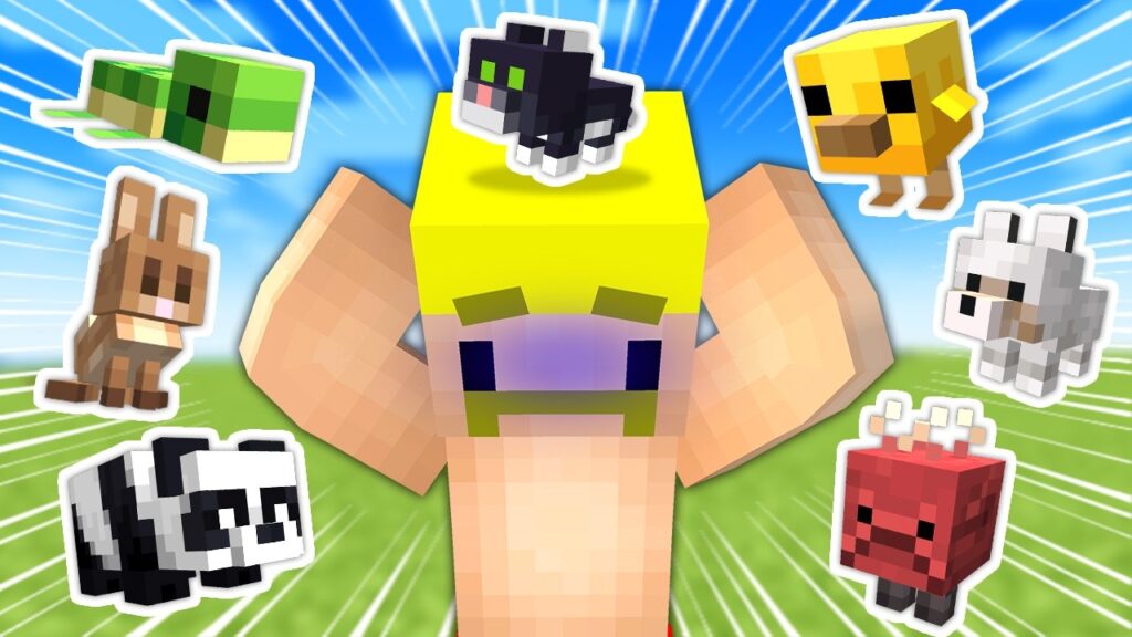 【マイクラアプデ】子どもMOB集めるまで終われません！『タイニー・テイクオーバー』