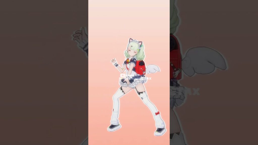 SUNNA 😭💢  CATCH CATCH MY HEART WITH - YENA(최예나) - '캐치 캐치' 【ゼンレスゾーンゼロ:ZZZ MMD／4K／60FPS】#zzz #shorts