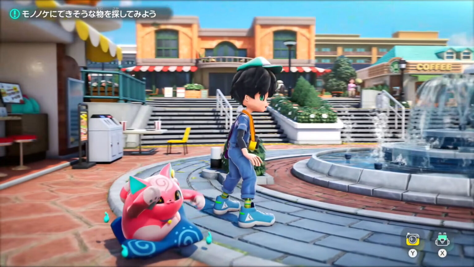 妖怪ウォッチの流れを継承した「ホーリーホラーマンション」,ゲームプレイ映像を公開。「モノノケ」にできそうな物を探して,街中を探索する様子を収録 妖怪ウォッチの流れを継承した「ホーリーホラーマンション」,ゲームプレイ映像を公開。「モノノケ」にできそうな物を探して,街中を探索する様子を収録