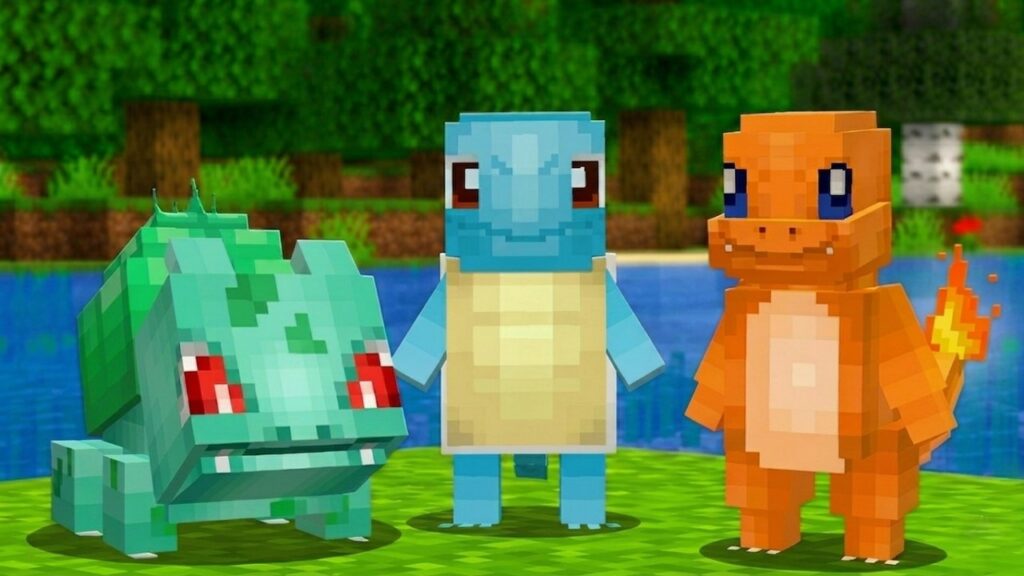 【マイクラ】モブを"ポケモン"に作り直すマインクラフト
