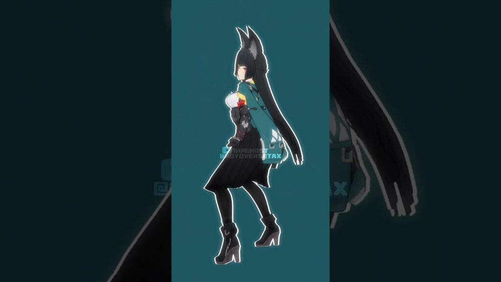 MIYABI - IT HURTS A LITTLE【ゼンレスゾーンゼロ:ZZZ MMD／4K／60FPS】 #zzz #shorts #miyabi