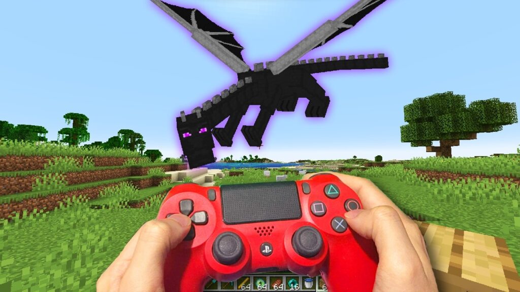 【マイクラ】ガチ勢グループがコントローラーでエンドラ討伐チャレンジ！！【マインクラフト】