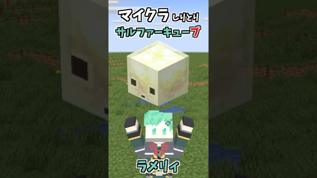 マイクラMOBしりとり！サルファーキューブ編【そらねこ】【マインクラフト】【マイクラアニメ】