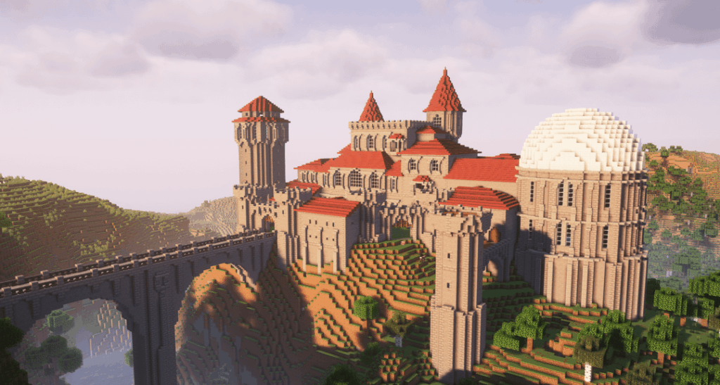 私が取り組んできた丘の上の城