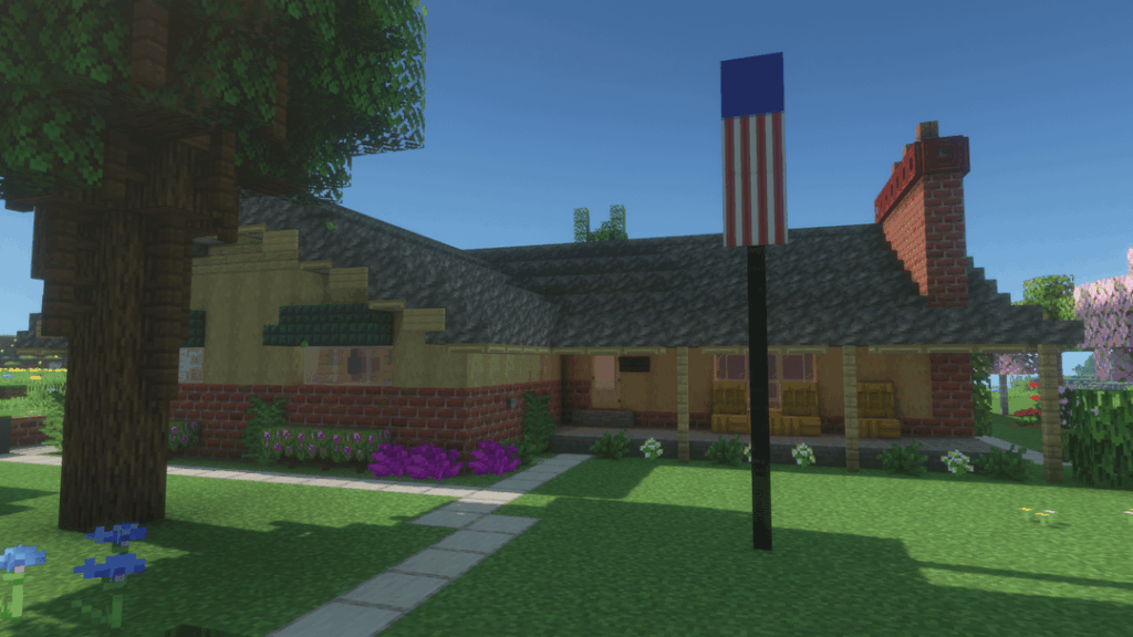 私の子供時代の家