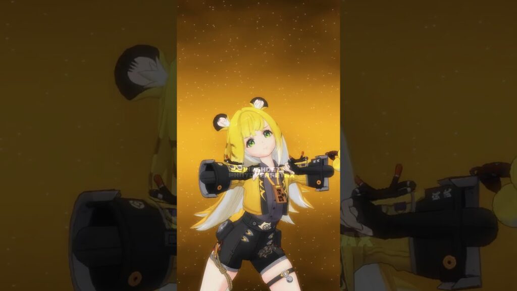 JU FUFU CATCH CATCH MY HEART WITH - YENA(최예나) - '캐치 캐치' 【ゼンレスゾーンゼロ:ZZZ MMD／4K／60FPS】#zzz #shorts