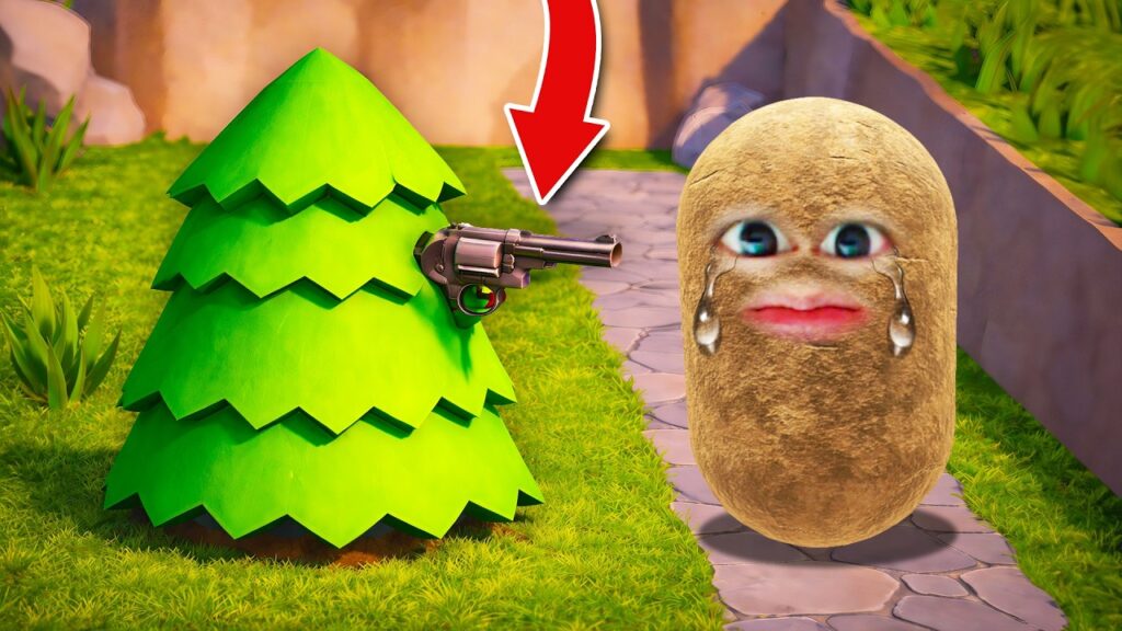 木に嫌われてる芋..