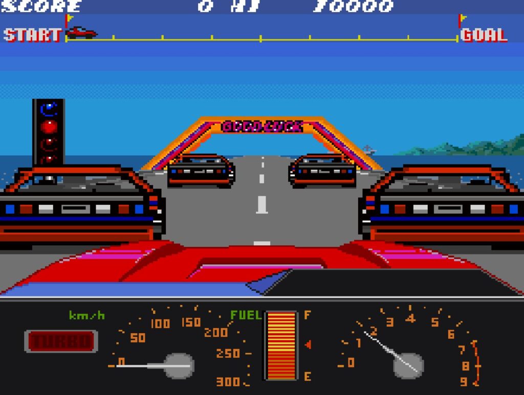 KONAMIのレースゲーム「KONAMI RF2 Red Fighter」がアケアカ/アケアカ2で4月16日より配信開始 - GAME Watch