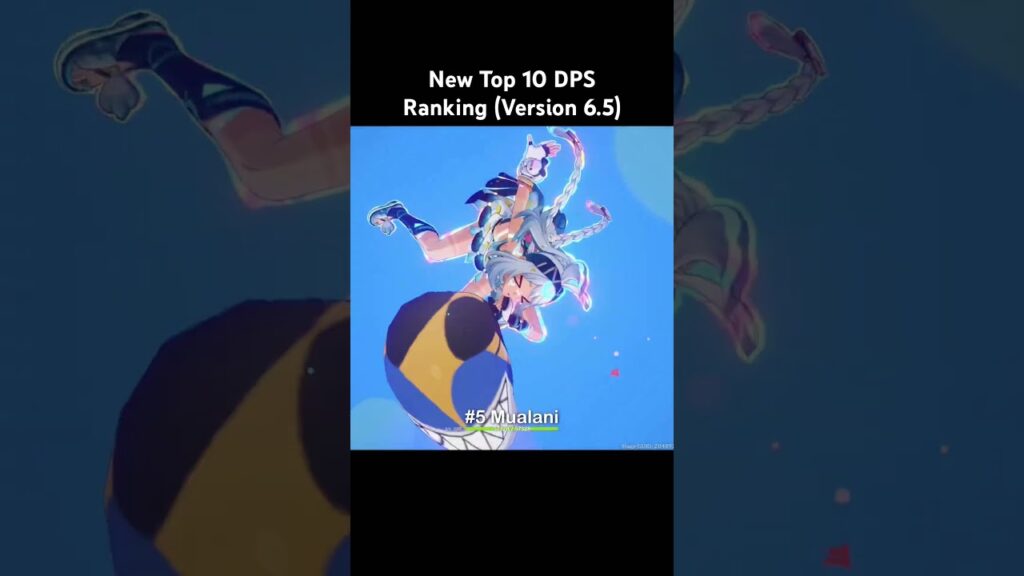 Top 10 DPS in Genshin Impact #genshinimpact