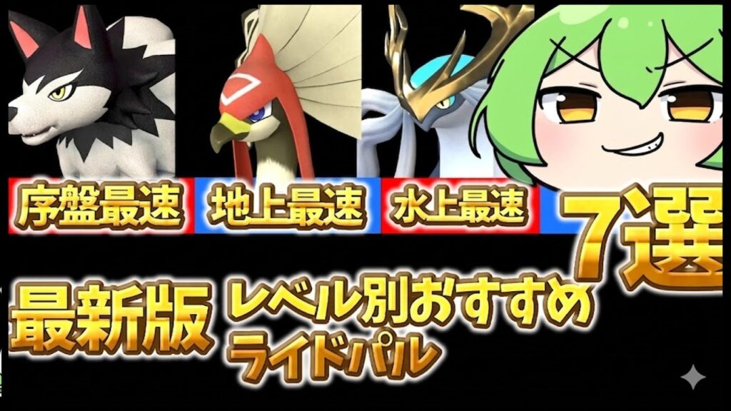 【パルワールド】初心者必見　3500時間プレイヤ―によるレベル帯別おすすめライドパル7選【最新版】