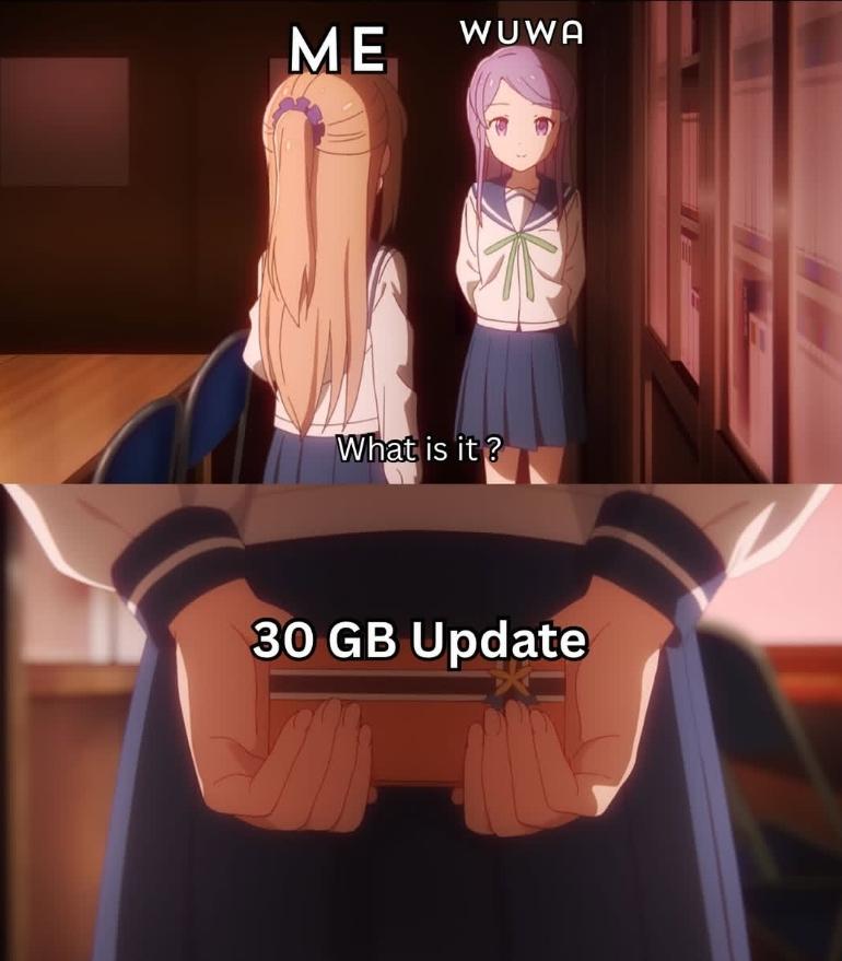 別の最適化アップデートが本当に必要です。しばらくの間緊張していました