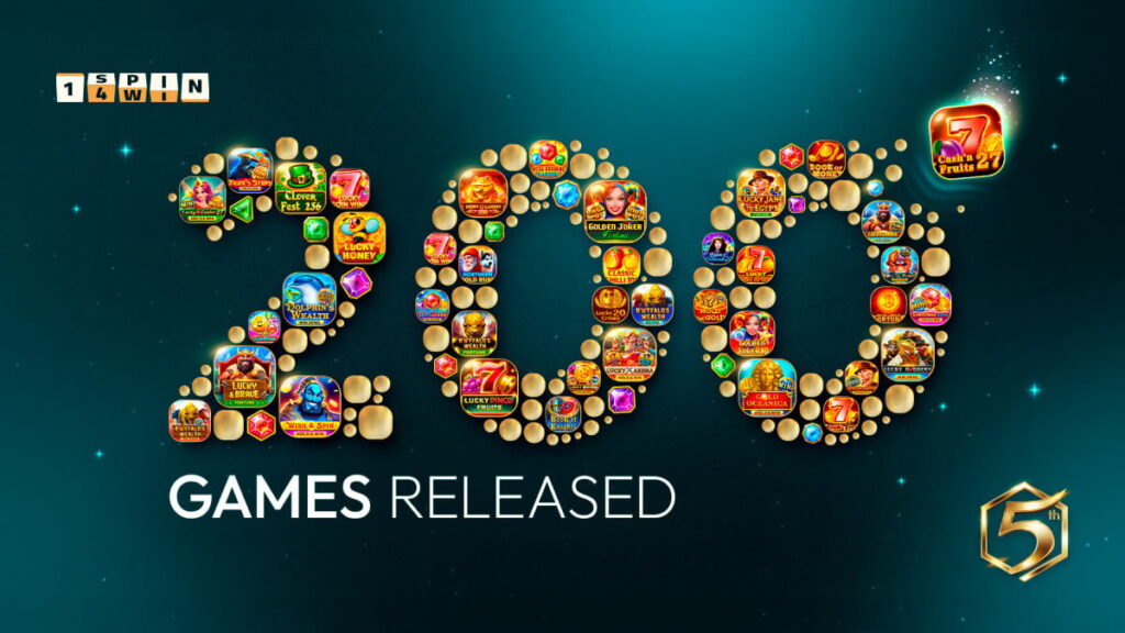1spin4winが多様なゲームカタログで200ゲーム達成を祝う | Yogonet International