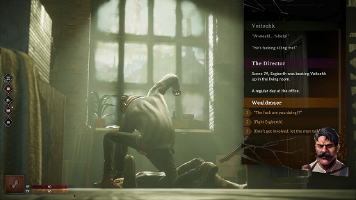 画像ギャラリー No.005のサムネイル画像 / ターン制RPG「Glasshouse」，最新ゲームプレイトレイラーを公開。アパートの住み込み副管理人がハッピーエンドのない殺人事件の謎に挑む